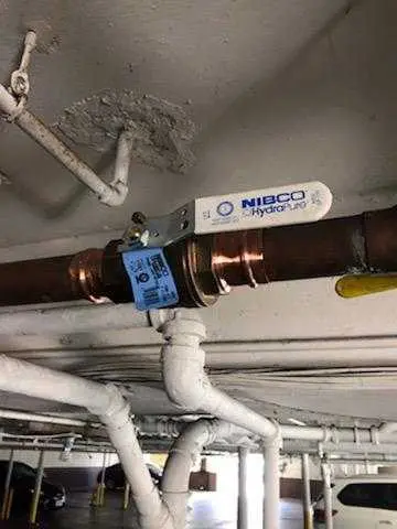 Copper pipe repair and valve work for Backflow Testing in Elmo